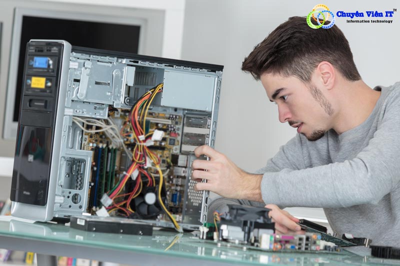 Quy trình triển khai dịch vụ sửa máy tính Thủ Dầu Một