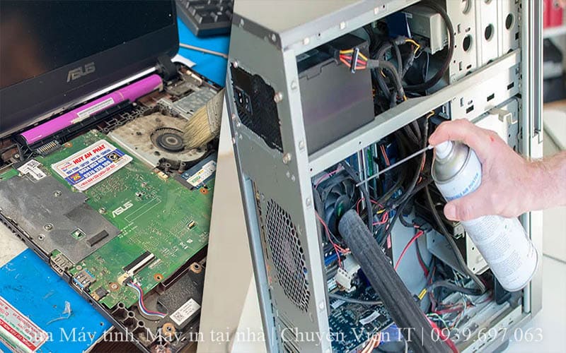 Vệ sinh máy tính quận 5
