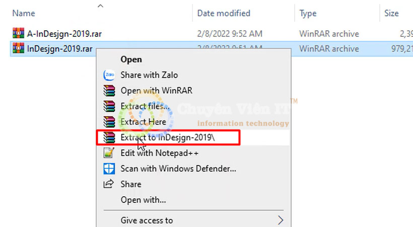 Adobe Indesign 2019