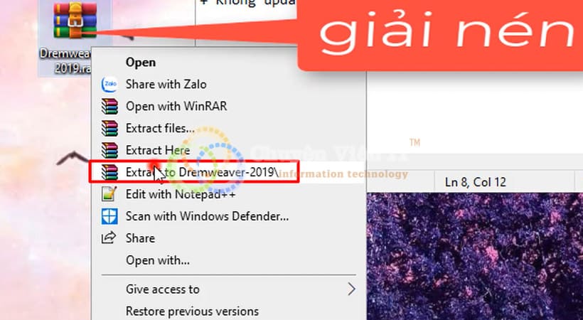 Dreamweaver 2019