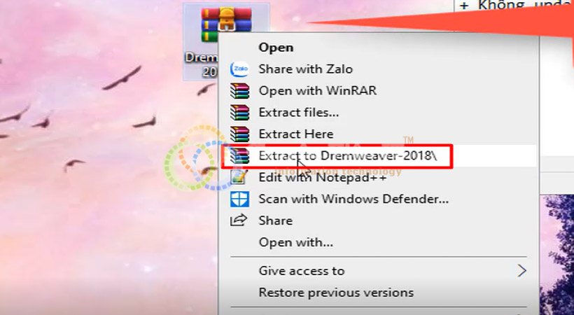 Dreamweaver 2018