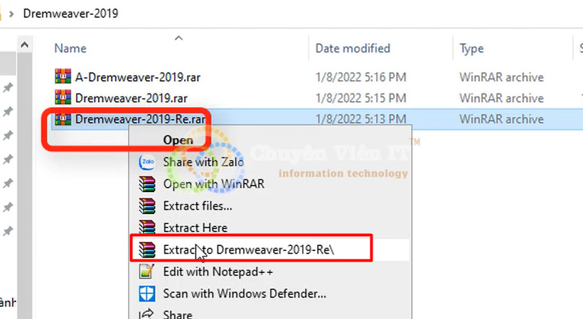 Dreamweaver 2019