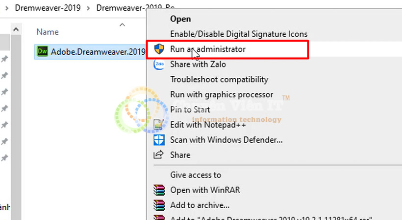 Dreamweaver 2019