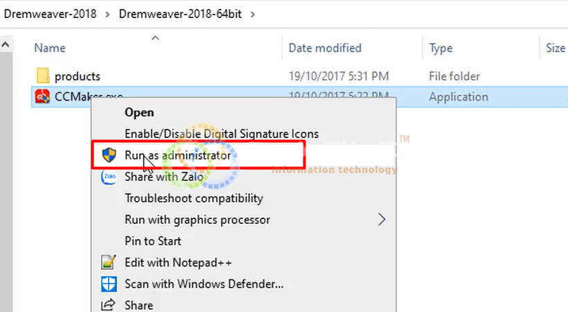 Dreamweaver 2018