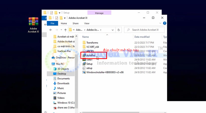 Adobe Acrobat 11 Hướng dẫn cài đặt phần mềm