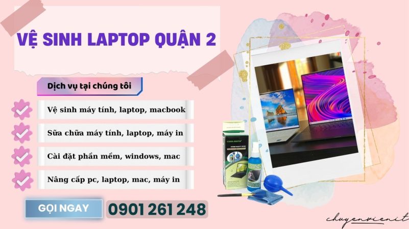 Vệ Sinh Laptop Quận 2