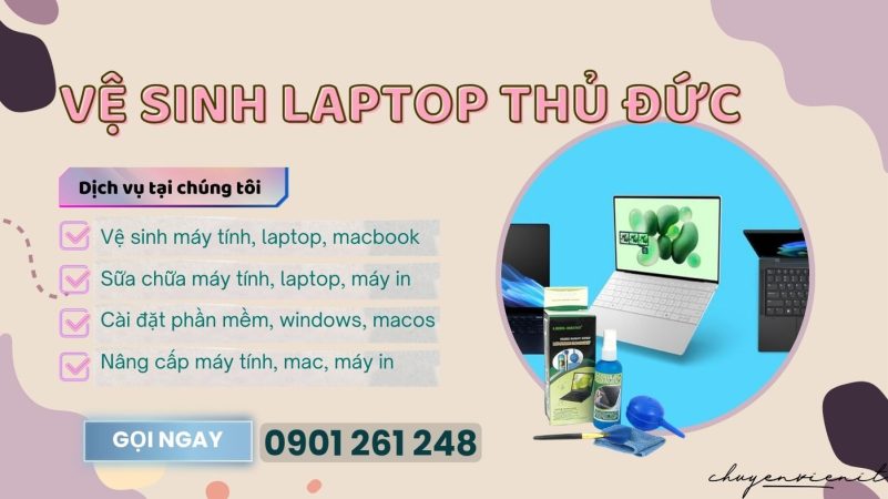 Vệ Sinh Laptop Thủ Đức