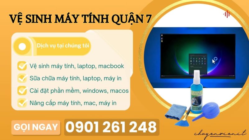 Vệ Sinh Máy Tính Quận 7