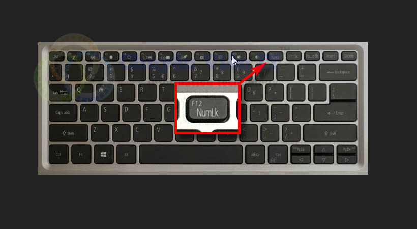 Nhấn Fn + Insert (NumLOCK) bàn phím laptop bị đơ