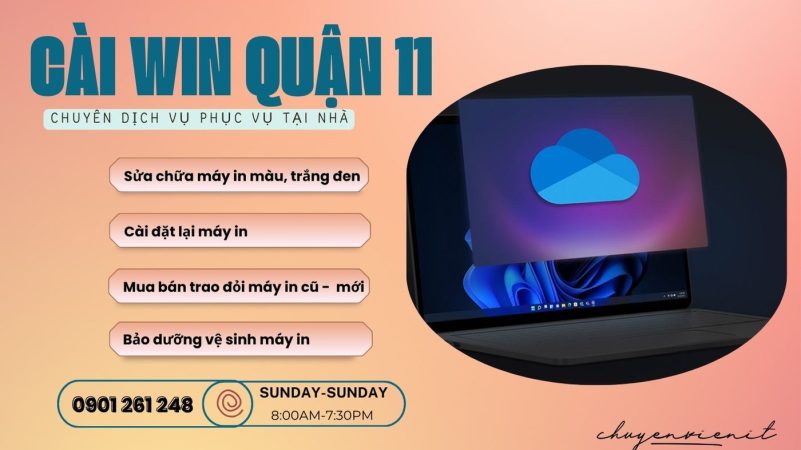 Dịch vụ cài win quận 11