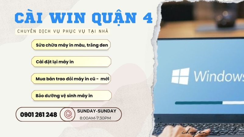 Dịch vụ cài win quận 4
