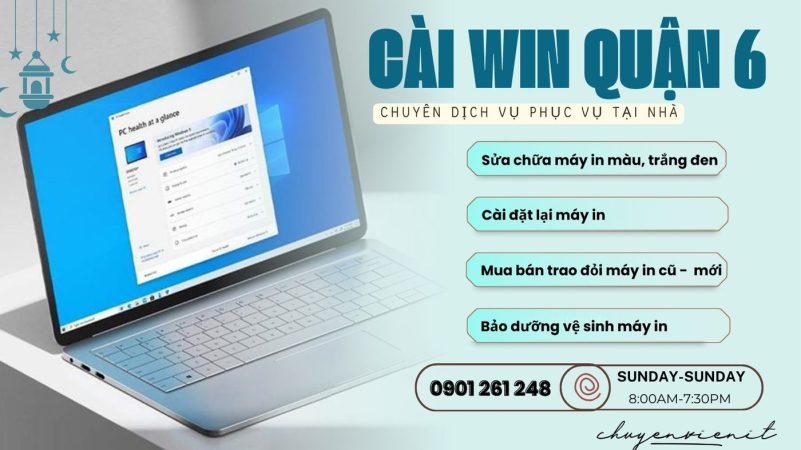Dịch vụ cài win quận 6