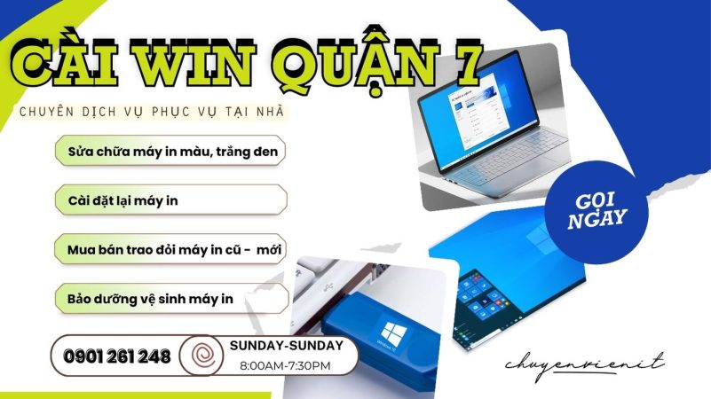Dịch vụ cài win quận 7