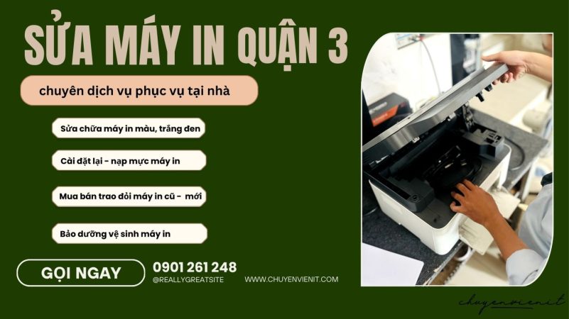 Dịch vụ sửa máy in quận 3