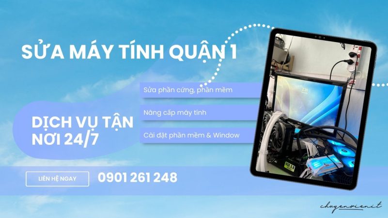 Dịch vụ sửa máy tính quận 1