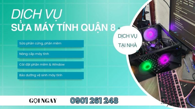 Dịch vụ sửa máy tính quận 8
