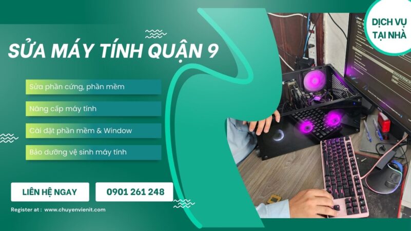 Dịch vụ sửa máy tính quận 9